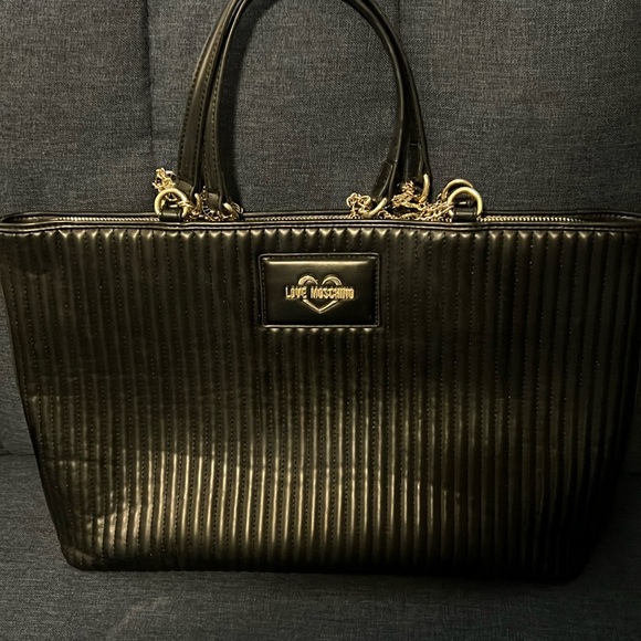 Used love moshino tote bag - Picture 1 of 7